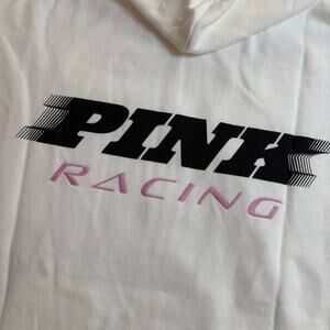 Victoria’s Secret PINK Limited Edition Lola Pink Racing Campus Full Zip - LG